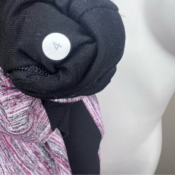 Lululemon Runderful 1/2 Zip Space Dye Camo Berry Rumble Multi / Black - Picture 5 of 7